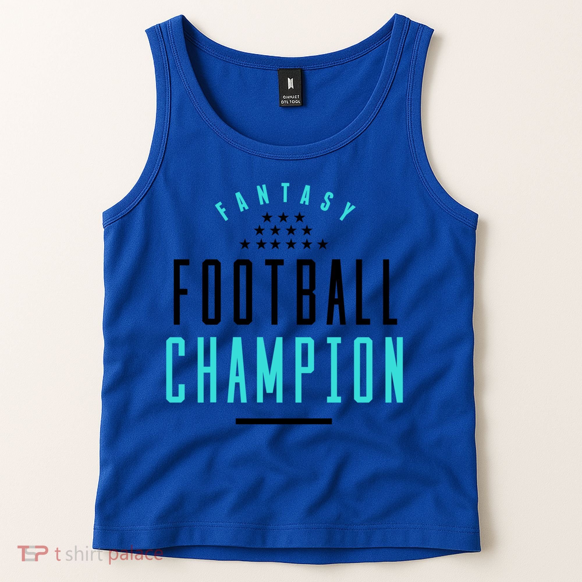Fantasy Football Champion Winner League Draft Team Gift Tank Top