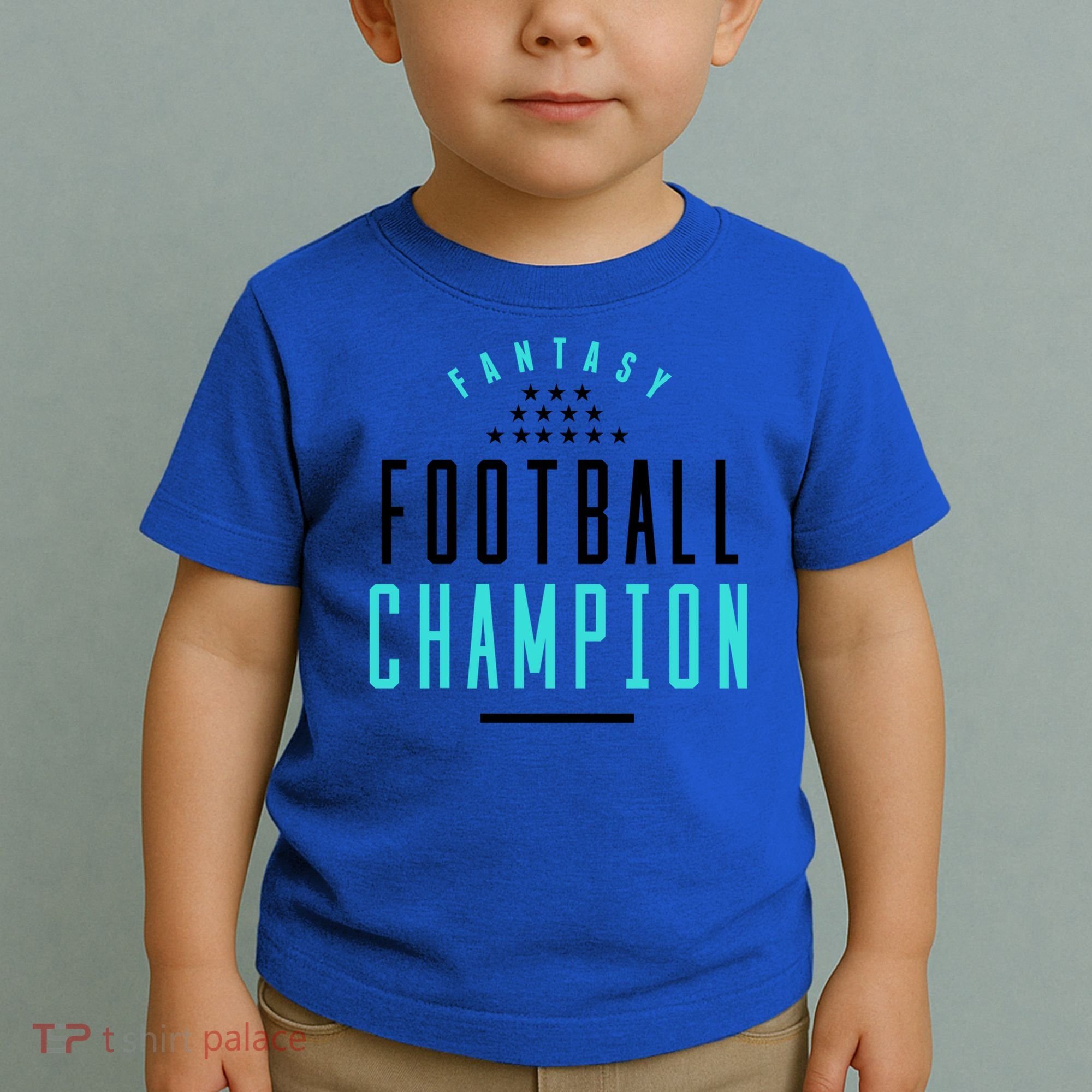 Fantasy Football Champion Winner League Draft Team Gift Toddler T-Shirt