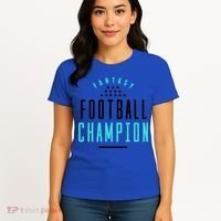 Fantasy Football Champion Winner League Draft Team Gift Women's T-Shirt thumb 4