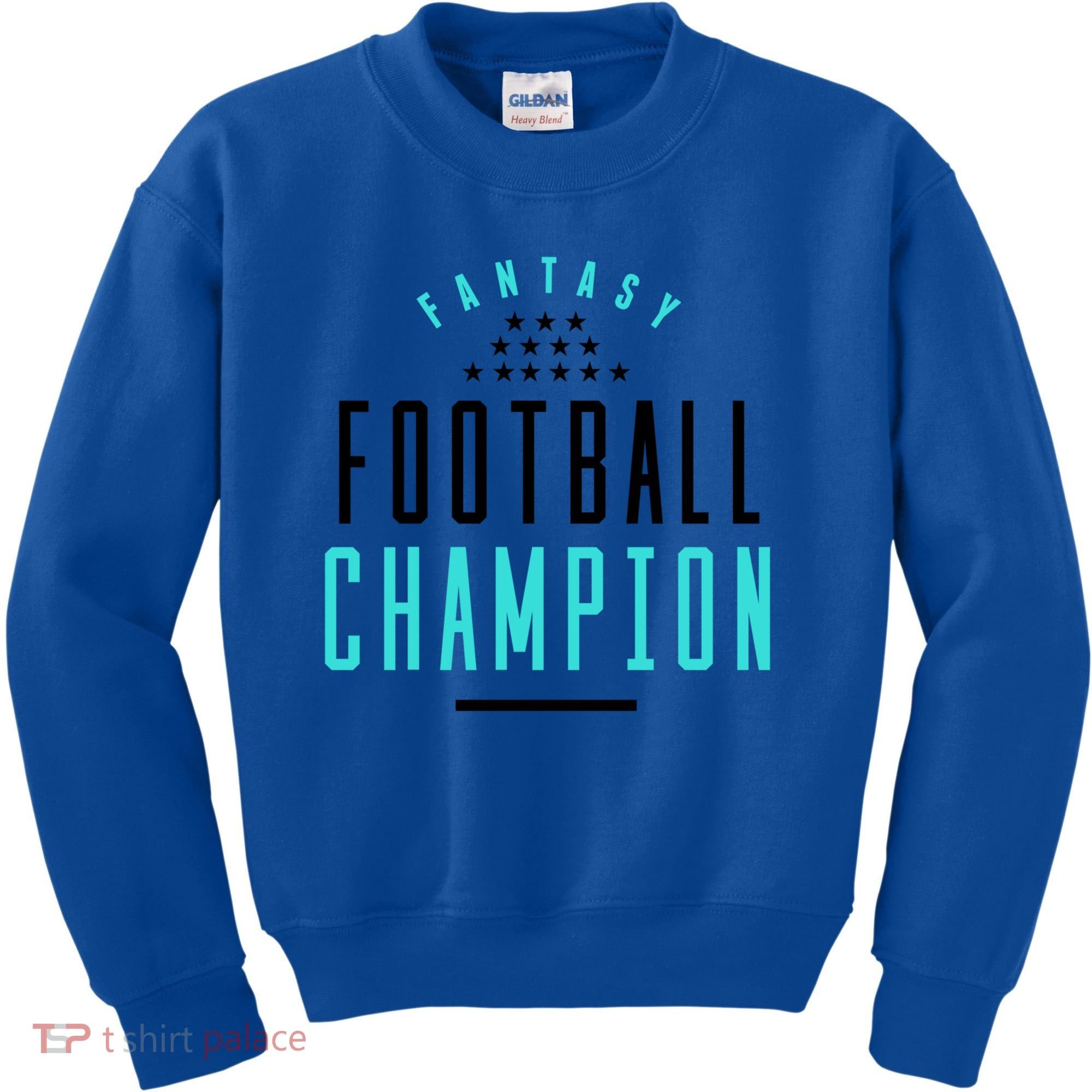 Fantasy Football Champion Winner League Draft Team Gift Kids Sweatshirt