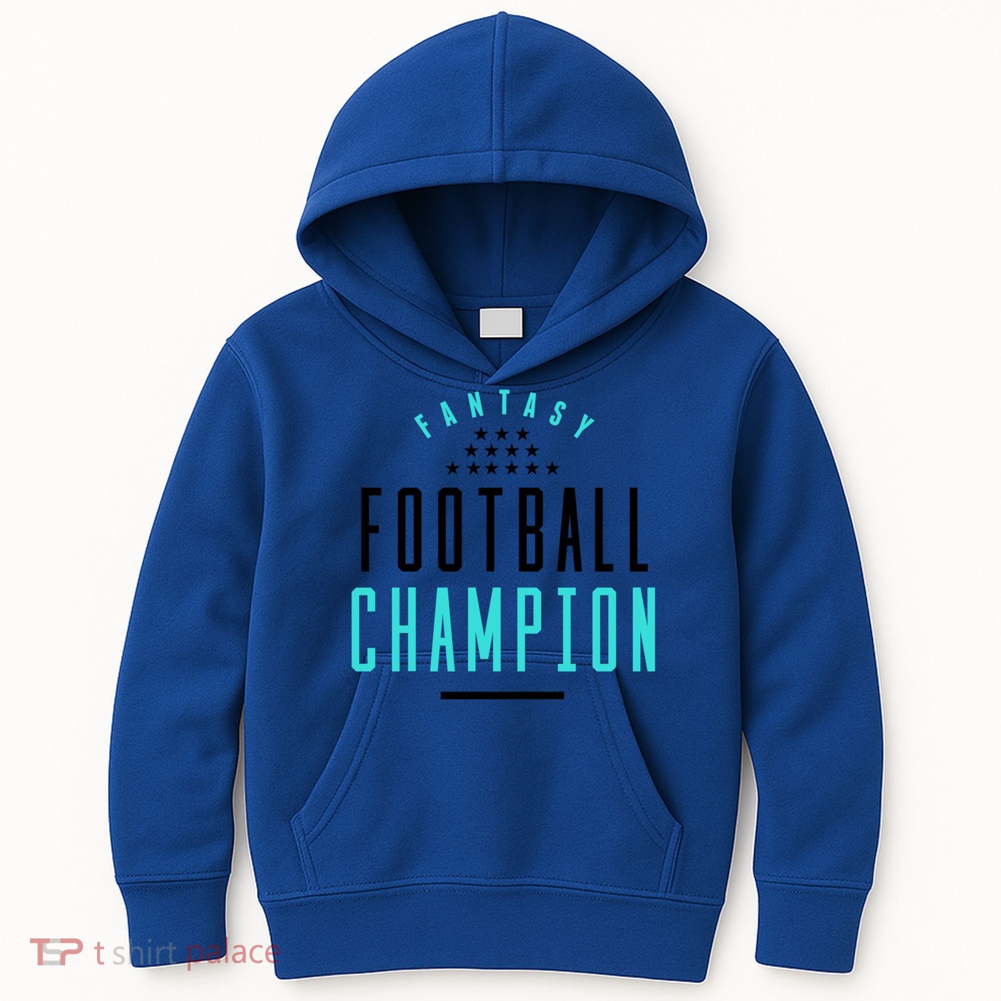Fantasy Football Champion Winner League Draft Team Gift Kids Hoodie
