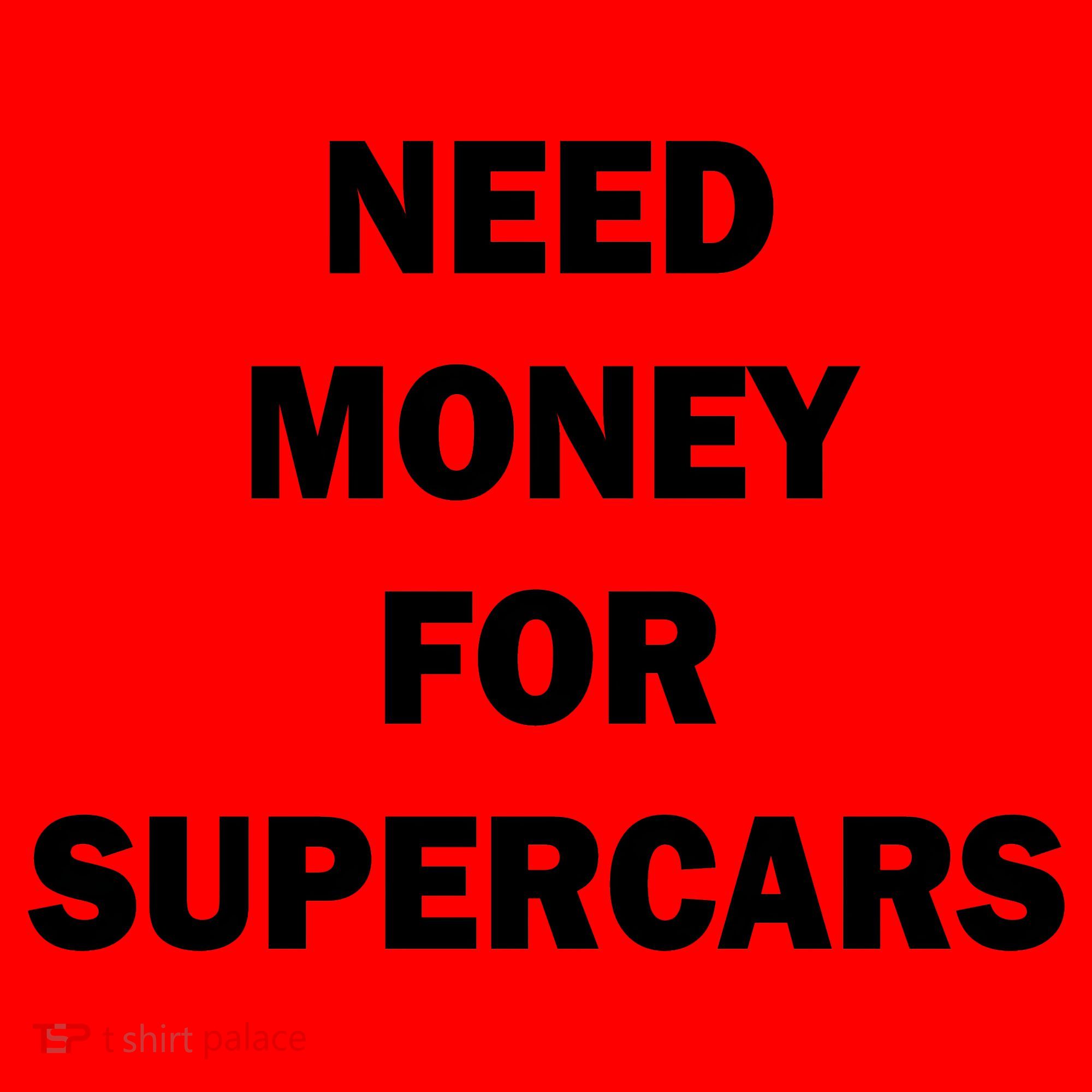 Funny Fast Car Meme Need Money For Supercars Santa Hat
