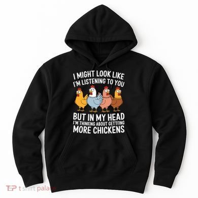 Funny Farmer Chickens Hoodie
