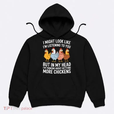 Funny Farmer Chickens Hoodie