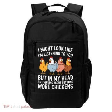 Funny Farmer Chickens Backpack