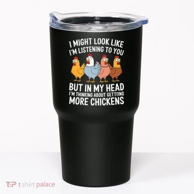 Funny Farmer Chickens Tumbler