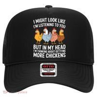 Funny Farmer Chickens Hat thumb 0