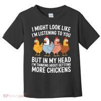 Funny Farmer Chickens Toddler T-Shirt thumb 0