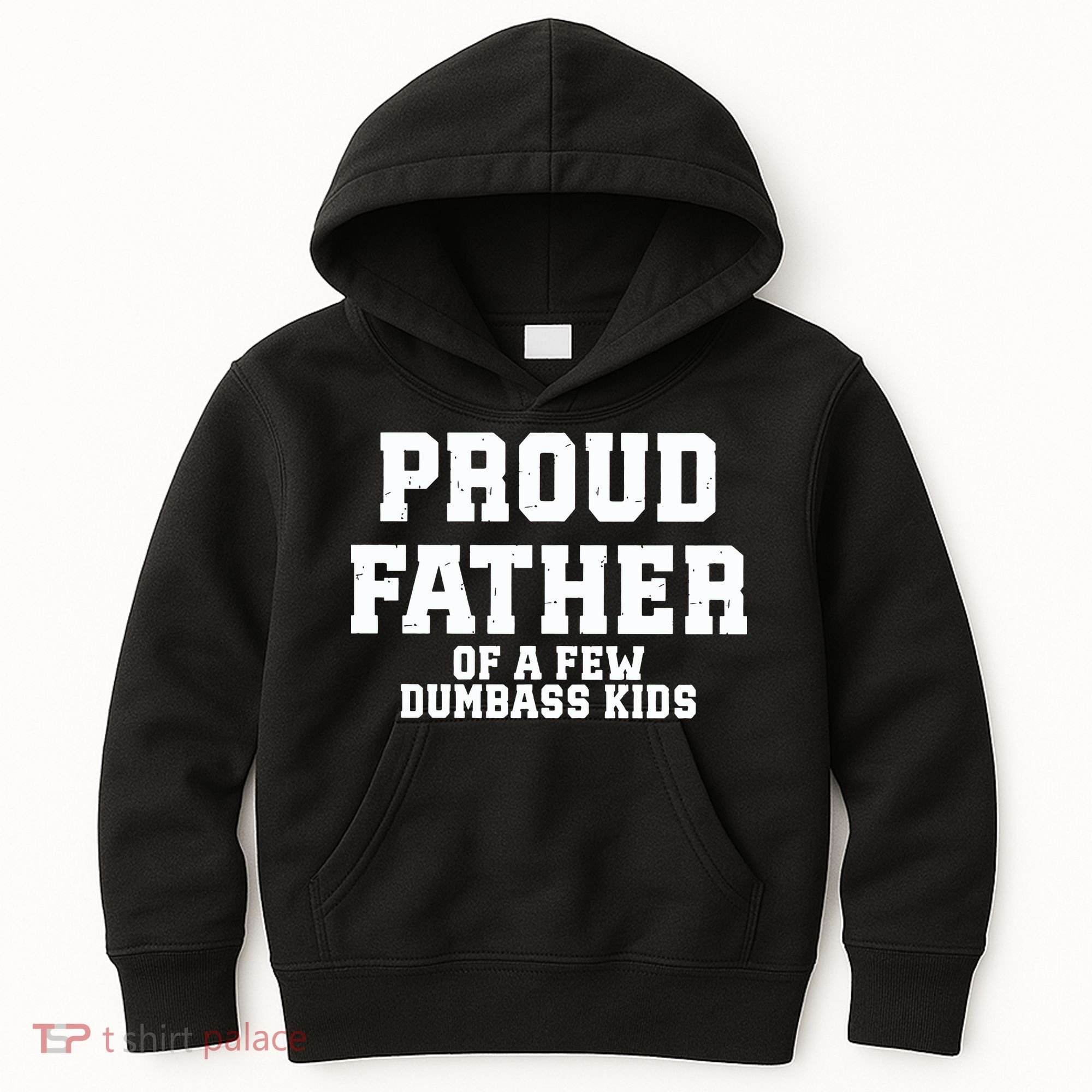 Funny Father Day Proud Father Of A Few Dumbass Kids Hoodie