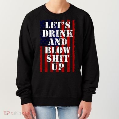 Funny Fireworks Day Drinking Women's Sweatshirt