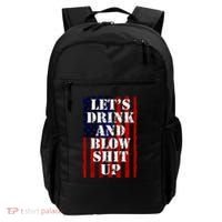 Funny Fireworks Day Drinking Backpack thumb 0