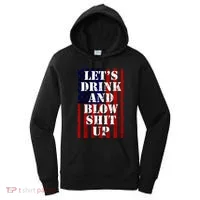 Funny Fireworks Day Drinking Women's Hoodie thumb 0