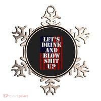 Funny Fireworks Day Drinking Ornament thumb 0