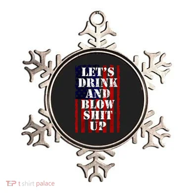 Funny Fireworks Day Drinking Ornament