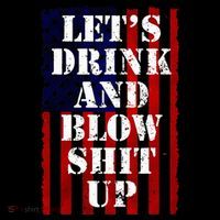 Funny Fireworks Day Drinking Ornament thumb 1