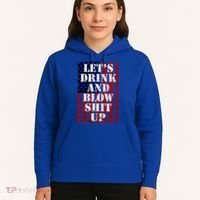 Funny Fireworks Day Drinking Hoodie thumb 5