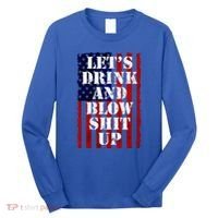Funny Fireworks Day Drinking Long Sleeve Shirt thumb 0