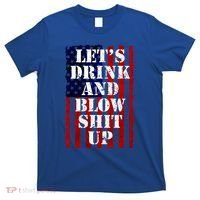 Funny Fireworks Day Drinking T-Shirt thumb 0