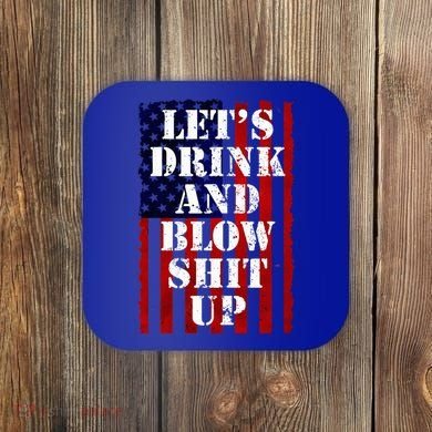 Funny Fireworks Day Drinking Coaster