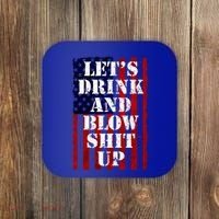 Funny Fireworks Day Drinking Coaster thumb 0