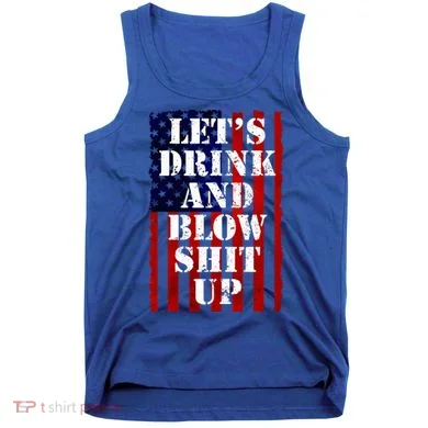 Funny Fireworks Day Drinking Tank Top