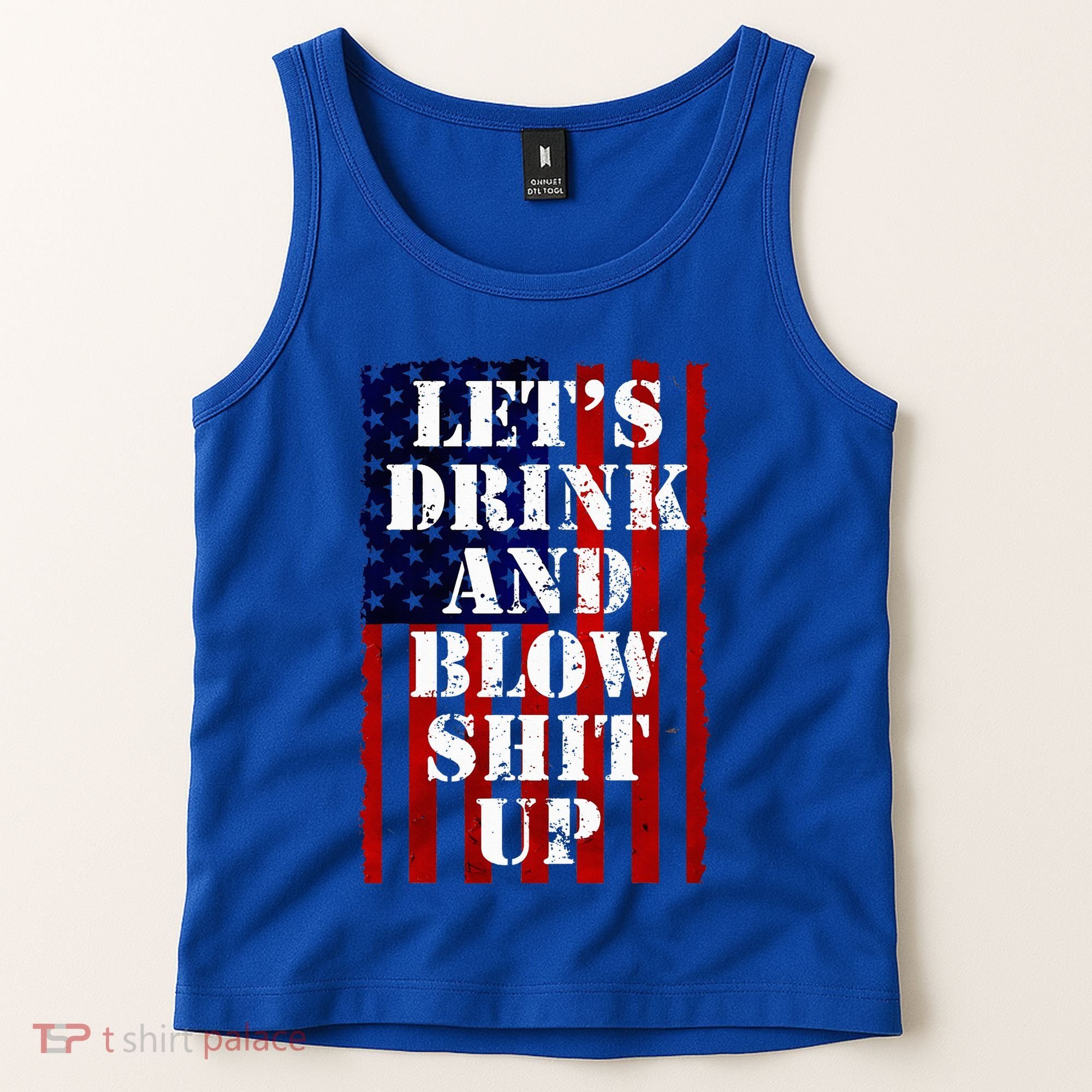 Funny Fireworks Day Drinking Tank Top