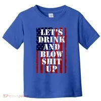 Funny Fireworks Day Drinking Toddler T-Shirt thumb 0