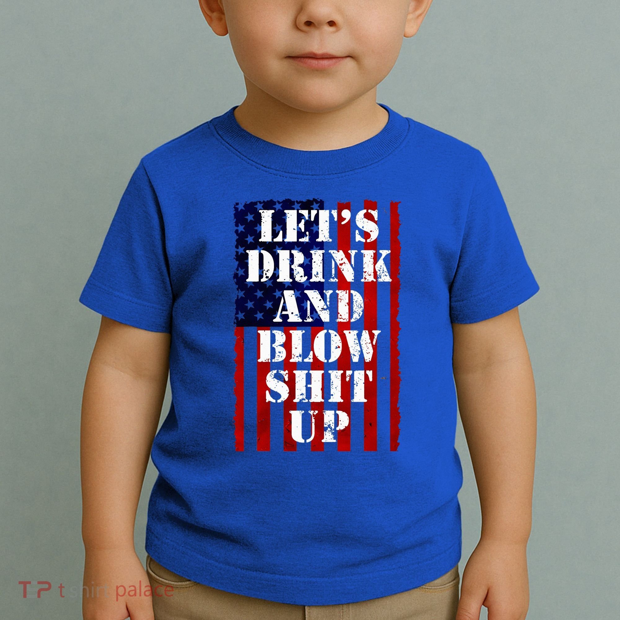 Funny Fireworks Day Drinking Toddler T-Shirt