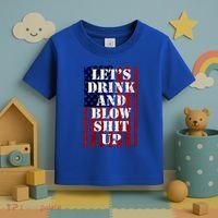 Funny Fireworks Day Drinking Toddler T-Shirt thumb 3