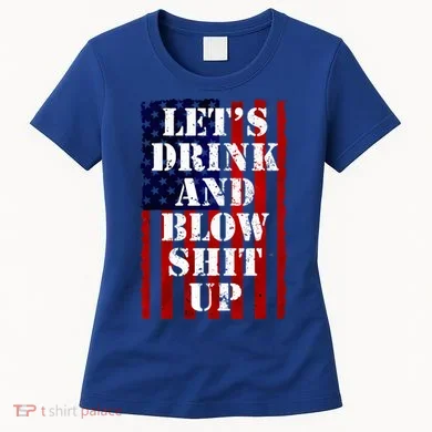 Funny Fireworks Day Drinking Women's T-Shirt
