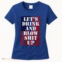 Funny Fireworks Day Drinking Women's T-Shirt thumb 0