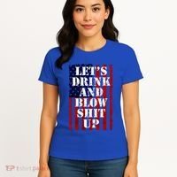 Funny Fireworks Day Drinking Women's T-Shirt thumb 4