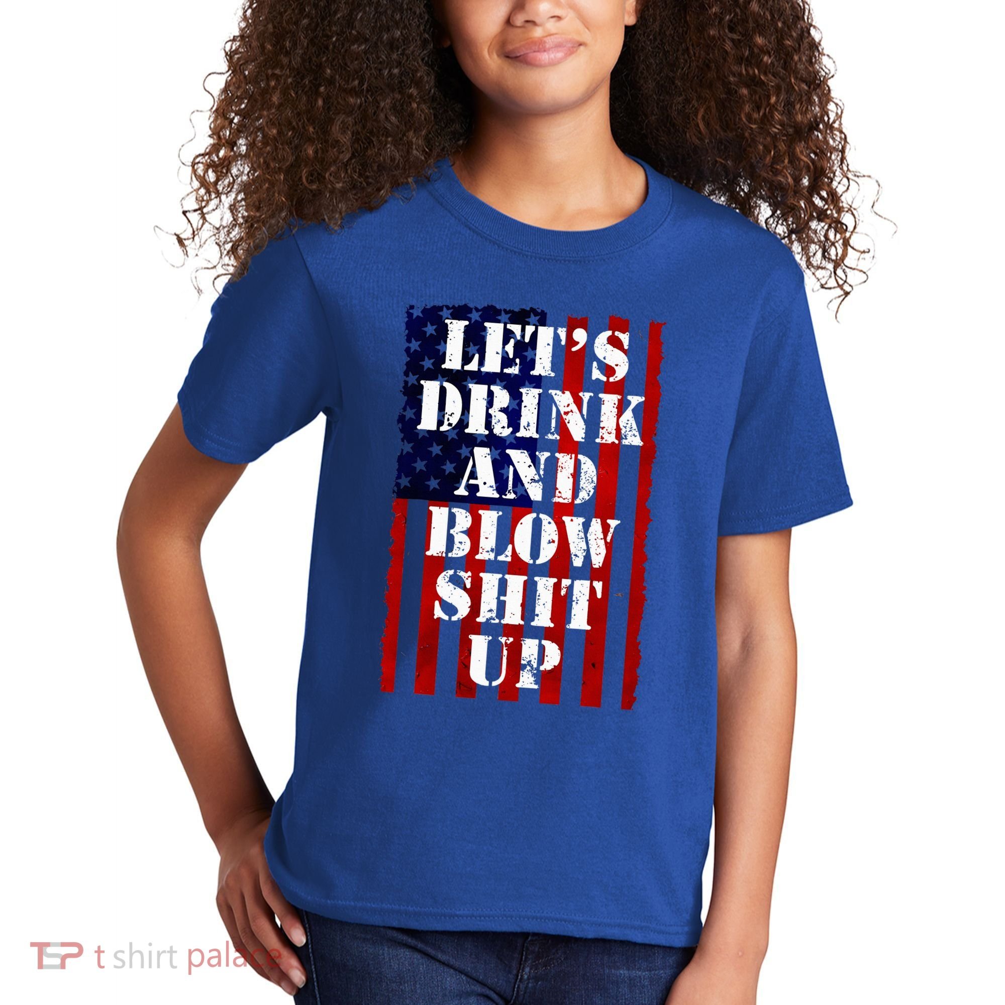 Funny Fireworks Day Drinking Kids T-Shirt