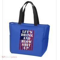 Funny Fireworks Day Drinking Tote Bag thumb 3