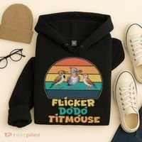 Funny Flicker Dodo Titmouse Bird Watch Nature Lover Hoodie thumb 4