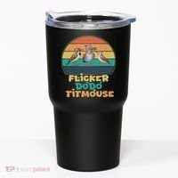 Funny Flicker Dodo Titmouse Bird Watch Nature Lover Tumbler thumb 0