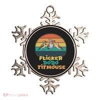 Funny Flicker Dodo Titmouse Bird Watch Nature Lover Ornament thumb 0