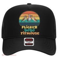 Funny Flicker Dodo Titmouse Bird Watch Nature Lover Hat thumb 0