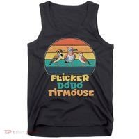 Funny Flicker Dodo Titmouse Bird Watch Nature Lover Tank Top thumb 0