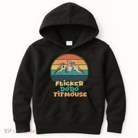 Funny Flicker Dodo Titmouse Bird Watch Nature Lover Kids Hoodie thumb 0