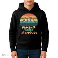Funny Flicker Dodo Titmouse Bird Watch Nature Lover Kids Hoodie thumb 4