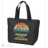 Funny Flicker Dodo Titmouse Bird Watch Nature Lover Tote Bag thumb 3