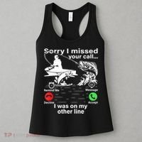 Funny Fishing Dad Funny Reel Cool Fish Fisherman Women's Tank Top thumb 3