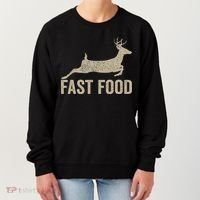 Fast Food Deer Hunter Hunting Women's Sweatshirt thumb 0