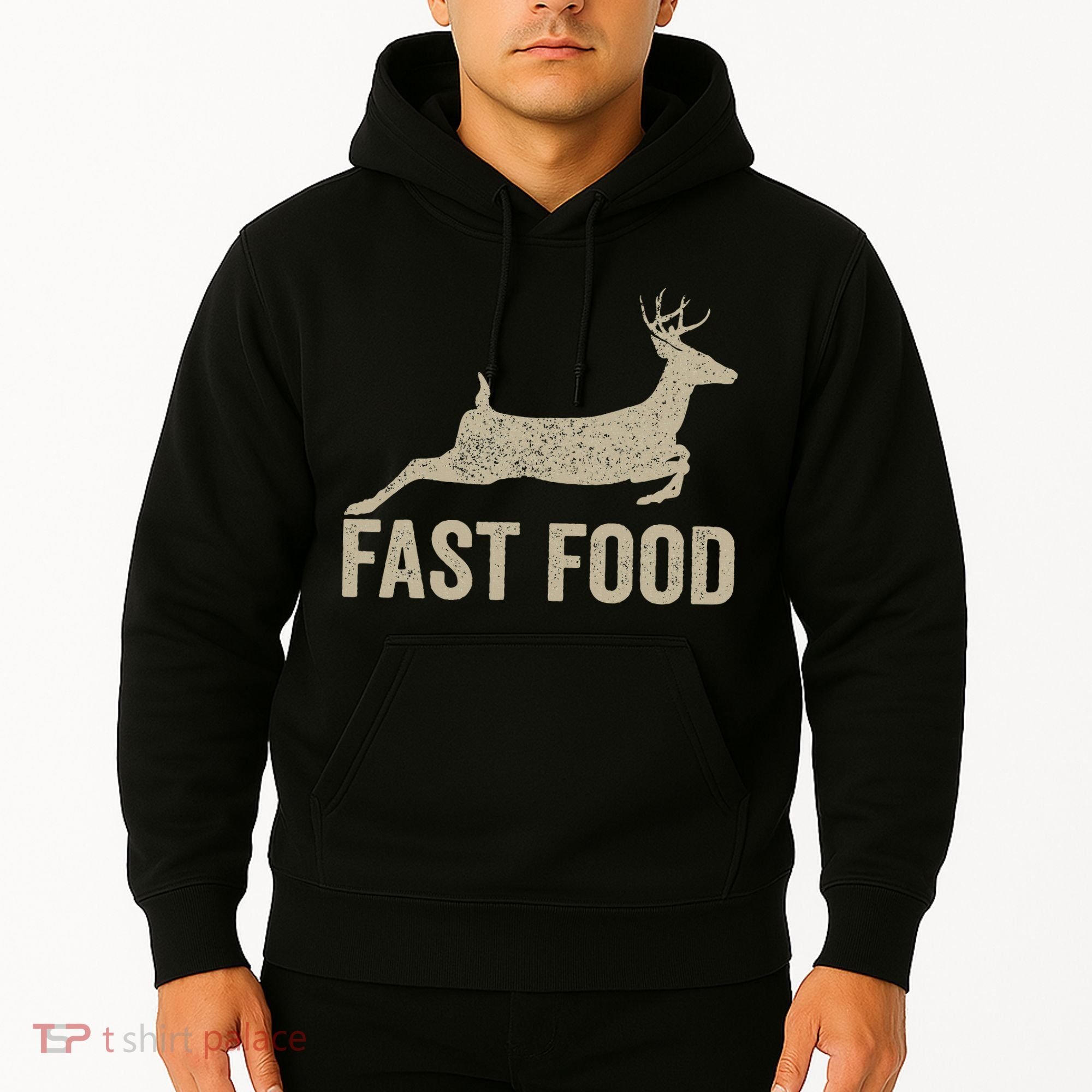 Fast Food Deer Hunter Hunting Hoodie