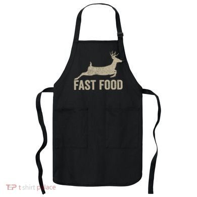 Fast Food Deer Hunter Hunting Apron