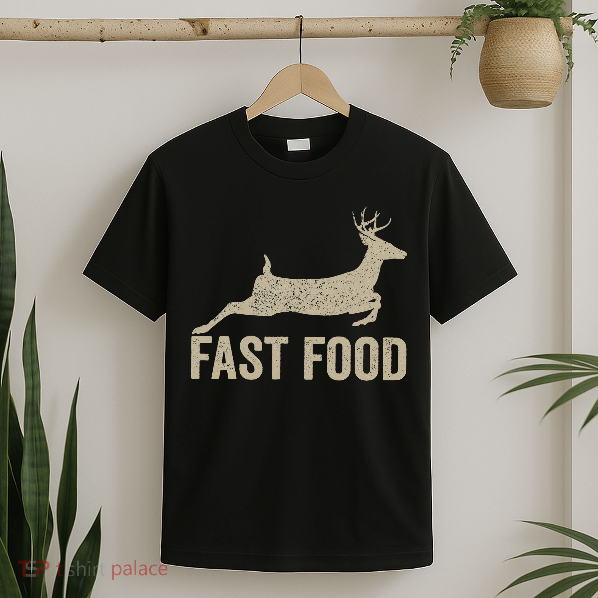 Fast Food Deer Hunter Hunting T-Shirt