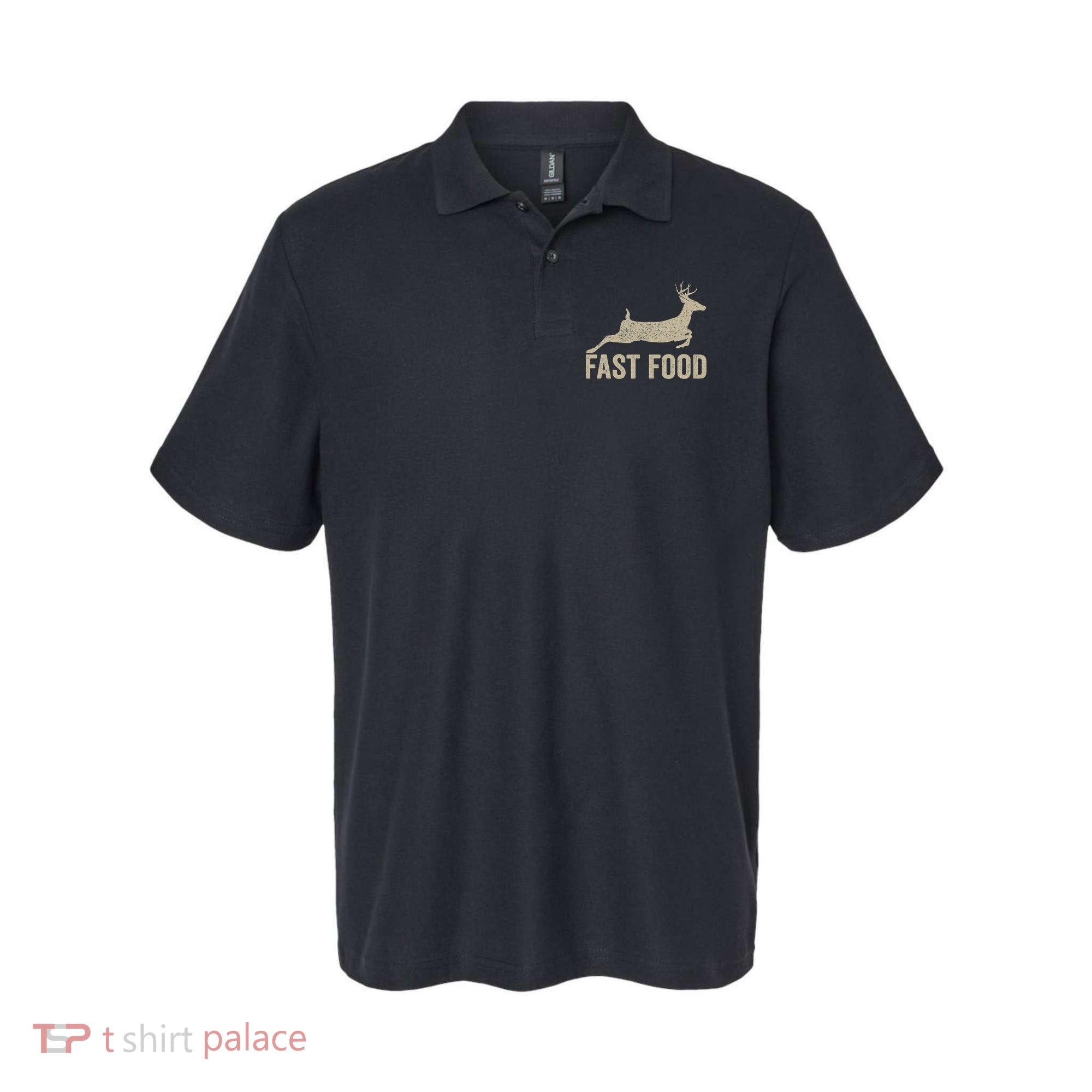 Fast Food Deer Hunter Hunting Polo