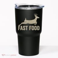 Fast Food Deer Hunter Hunting Tumbler thumb 0