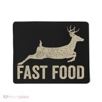 Fast Food Deer Hunter Hunting Mousepad thumb 0